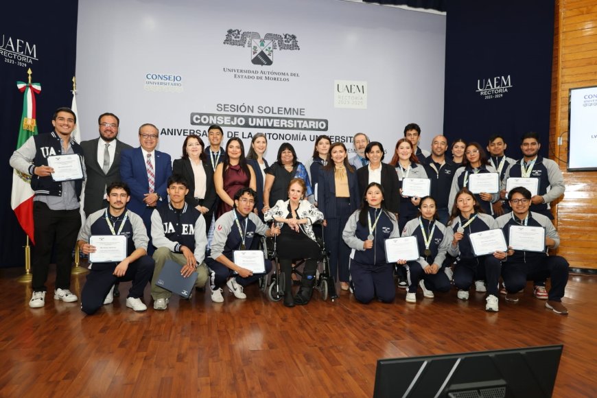 La máxima casa de estudios estatal  conmemoró 58 años de su autonomía