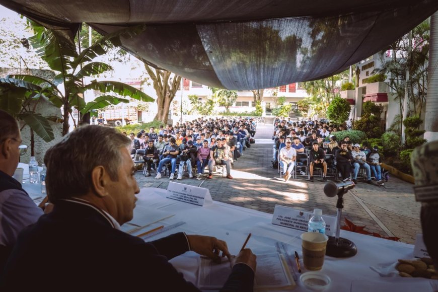 Un nuevo sorteo para el servicio  militar se realizó en Cuernavaca