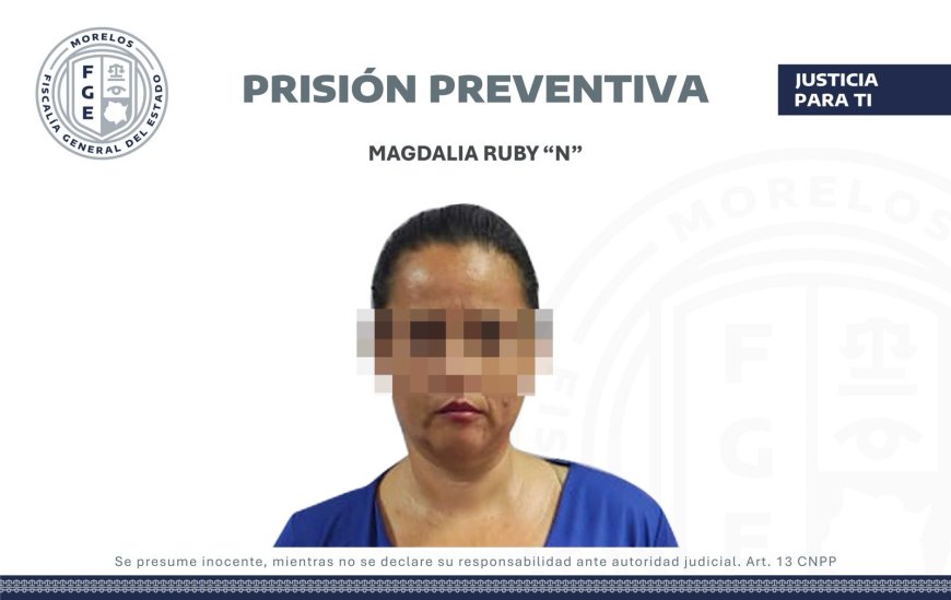 Magdalia es formalmente imputada  por el homicidio calificado de hombre