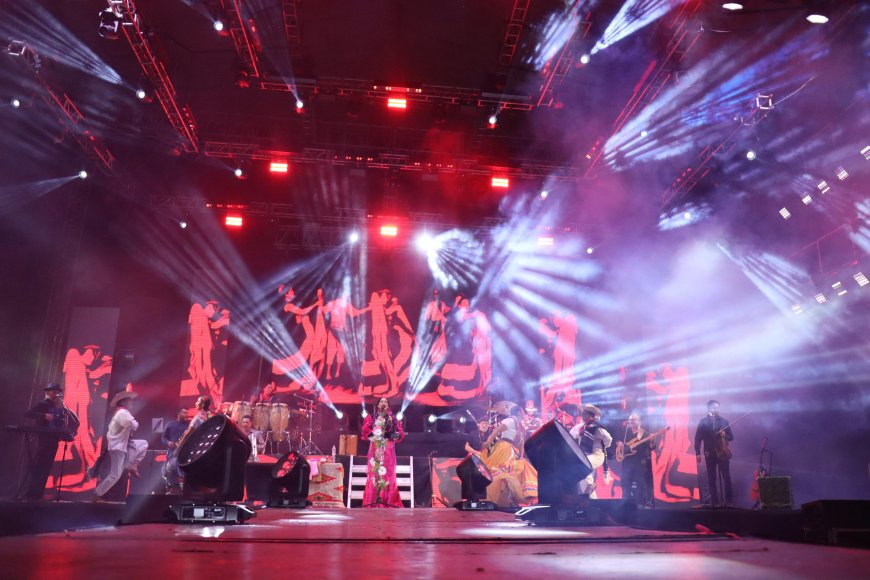 Fue un éxito rotundo el concierto de Lila Downs