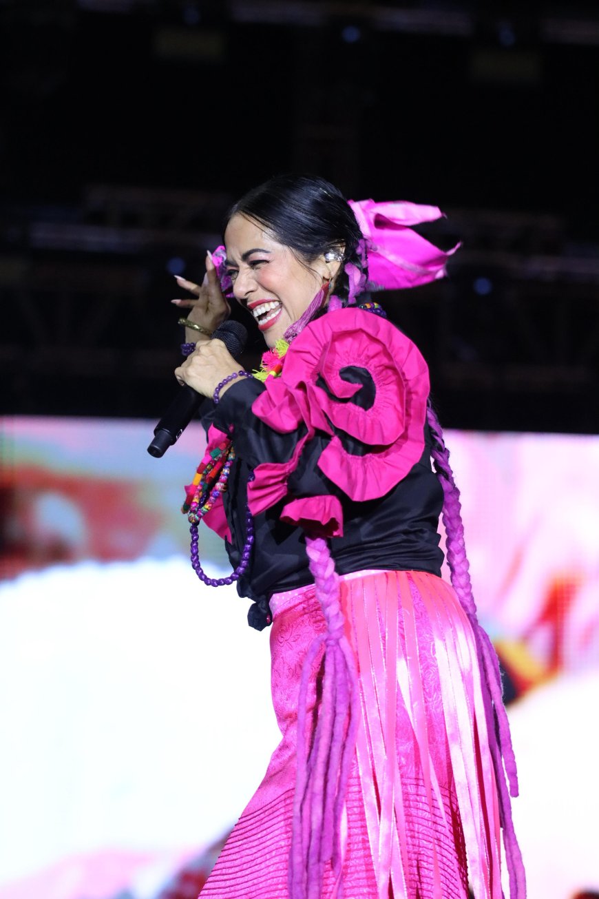 Fue un éxito rotundo el concierto de Lila Downs