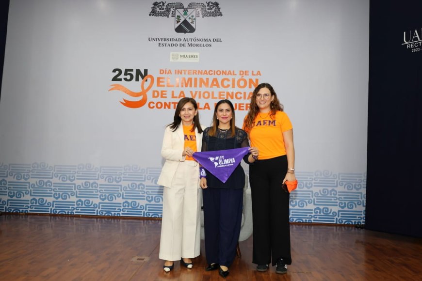 UAEM reafirma su compromiso  contra la violencia a las mujeres