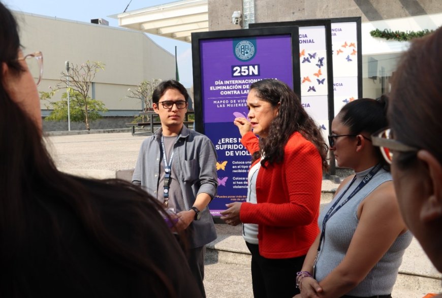 Alienta FGE a mujeres para expresar  abiertamente violencia que padecen