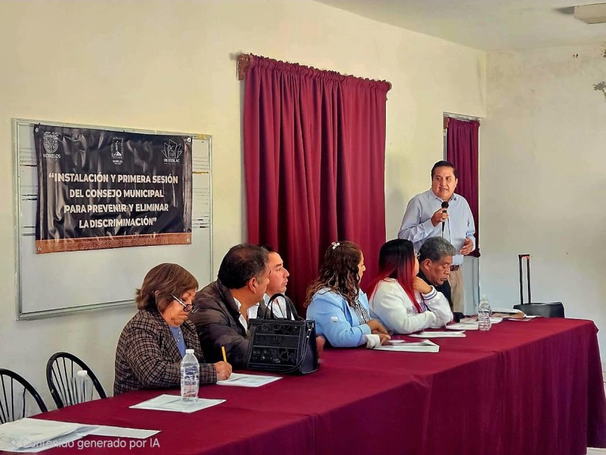 Se promueve prevención de la  discriminación en municipios