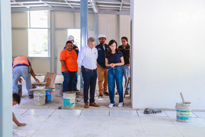 Nueva sede del DIF Cuernavaca  registra 90 por ciento de avance