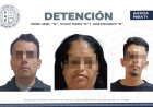 Dos hombres y una fémina cayeron en cateos por droga