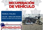 Logran recuperar motocicleta con  reporte de robo en Cuernavaca