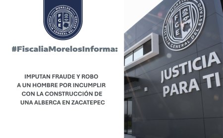 Tras cobrar construcción de alberca  se esfumó; formalmente, imputado