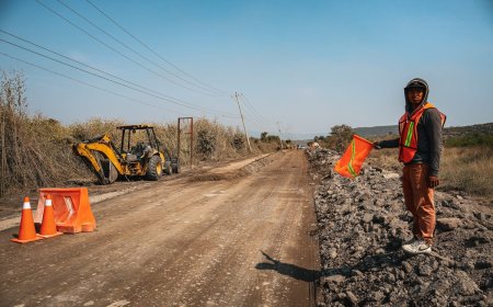 Se registran avances en la vía Chiverías-Puente de Ixtla