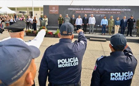 Contra el crimen, ya se cuenta con 120 nuevos policías para el estado