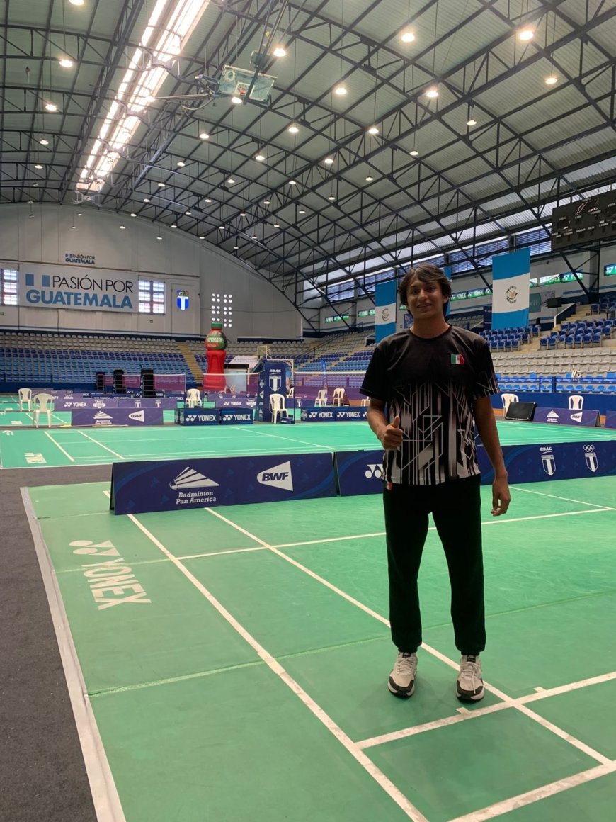 Destaca entrenador apoyo otorgado a morelense destacado en bádminton