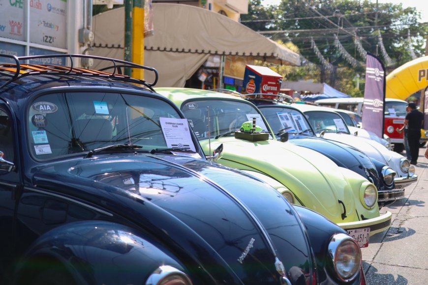 La Expo de Vochos y Autos Antiguos, éxito en Jiutepec