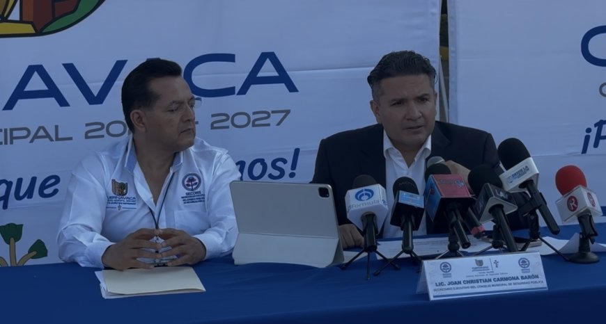 Hay supuesta baja del crimen en  Cuernavaca, con pocos policías