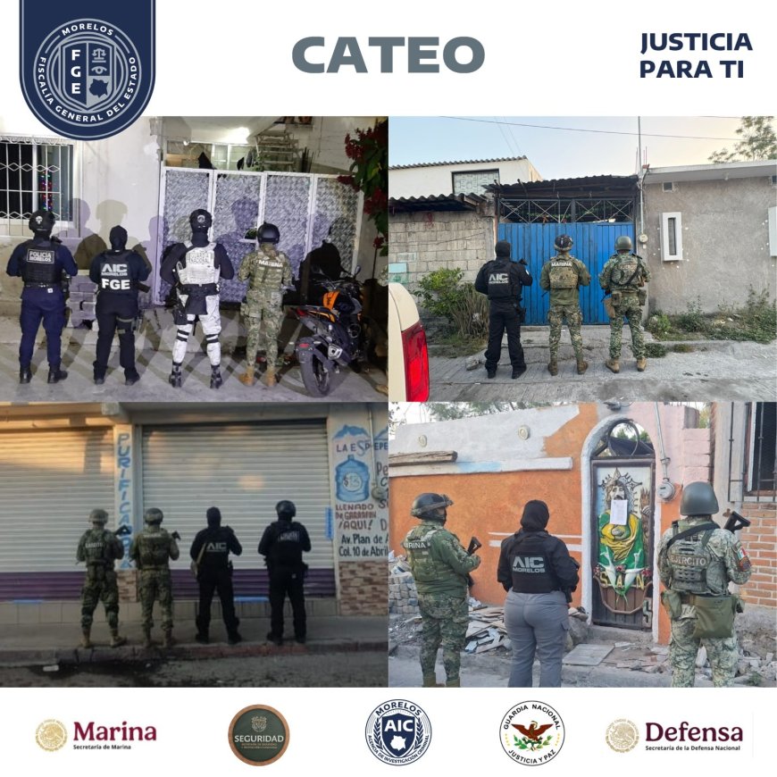 Dos hombres y una fémina cayeron en cateos por droga