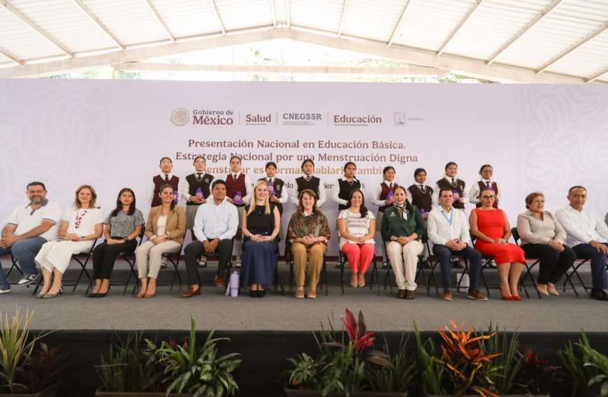 El marcha, la estrategia Nal. por una menstruación digna