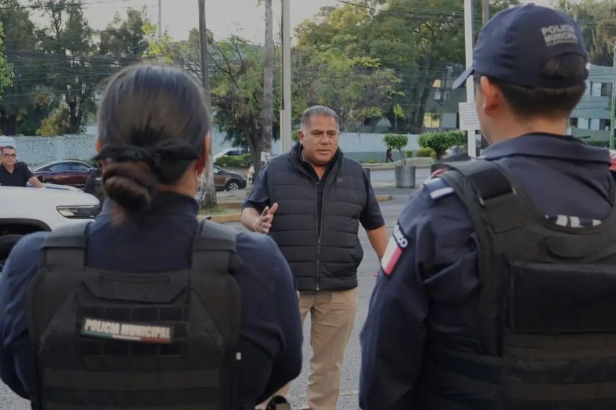 Contra el crimen, se refuerza seguridad  en Cuernavaca por temporada navideña