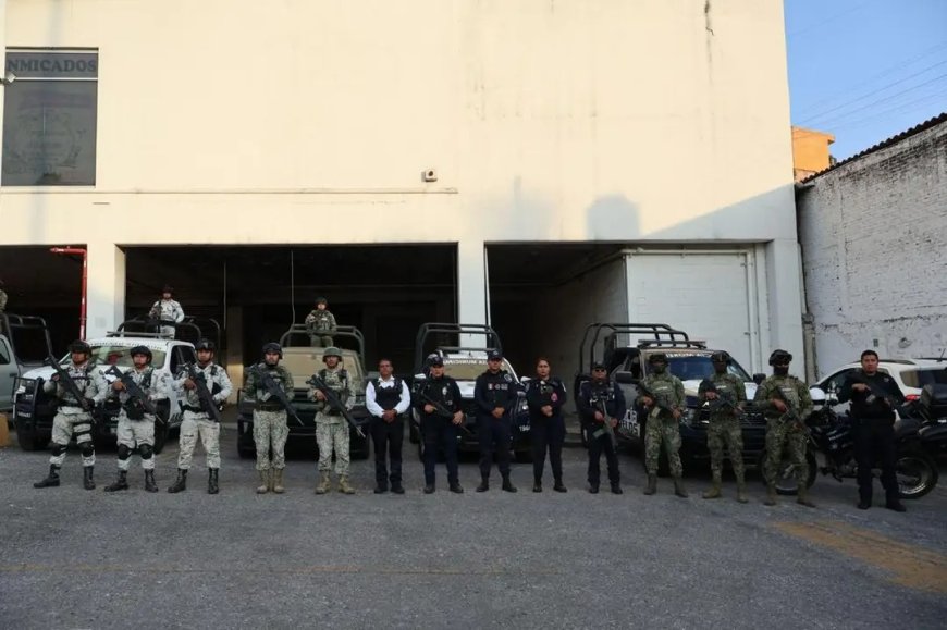 Contra el crimen, se refuerza seguridad  en Cuernavaca por temporada navideña