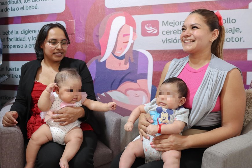 El lactario rosa quedó inaugurado en Jiutepec