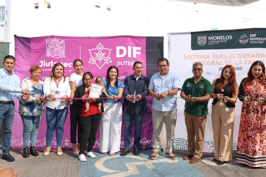 El lactario rosa quedó inaugurado en Jiutepec