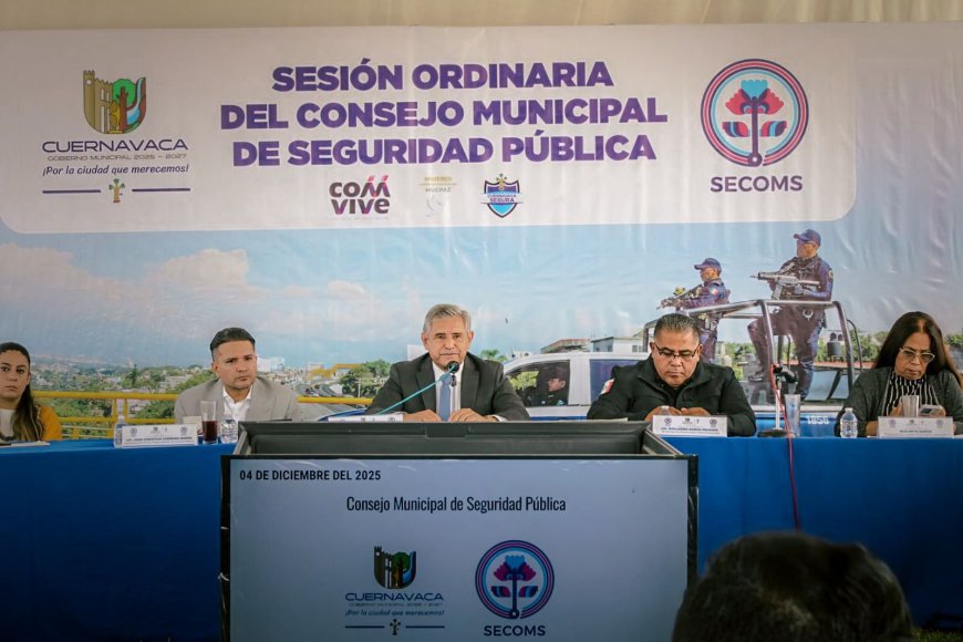 Cuernavaca reafirma compromiso con  estrategia de seguridad más cercana