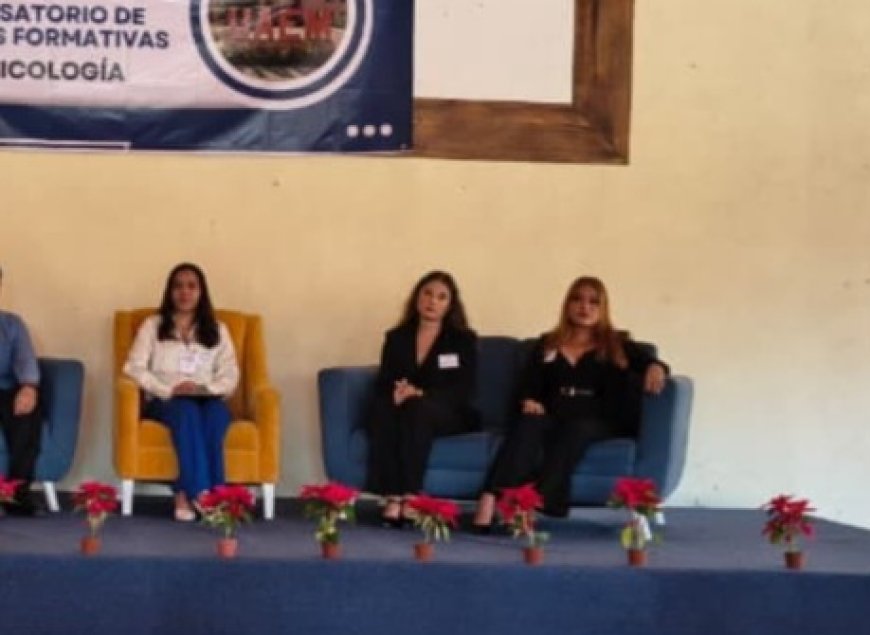 En la EES de Mazatepec, Conversatorio  de Prácticas Formativas en Psicología