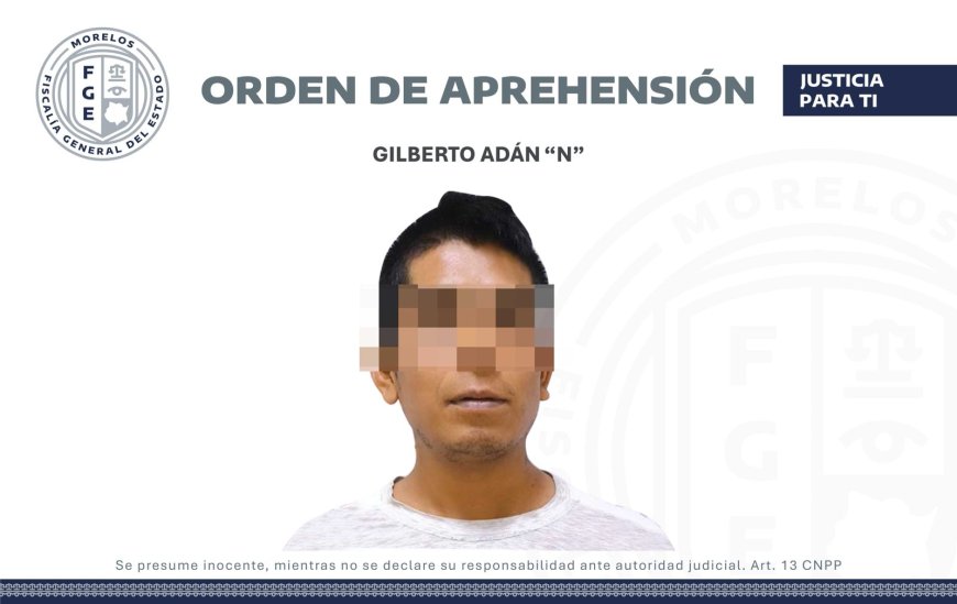 Pescaron a Adán por homicidio en Temixco