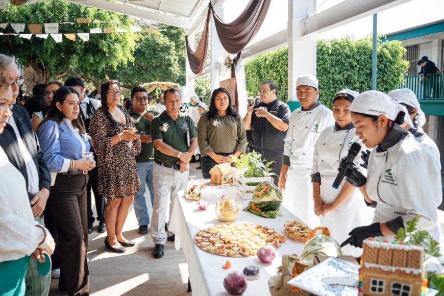 Impulsa Conalep talento gastronómico  de comunidad estudiantil con muestra