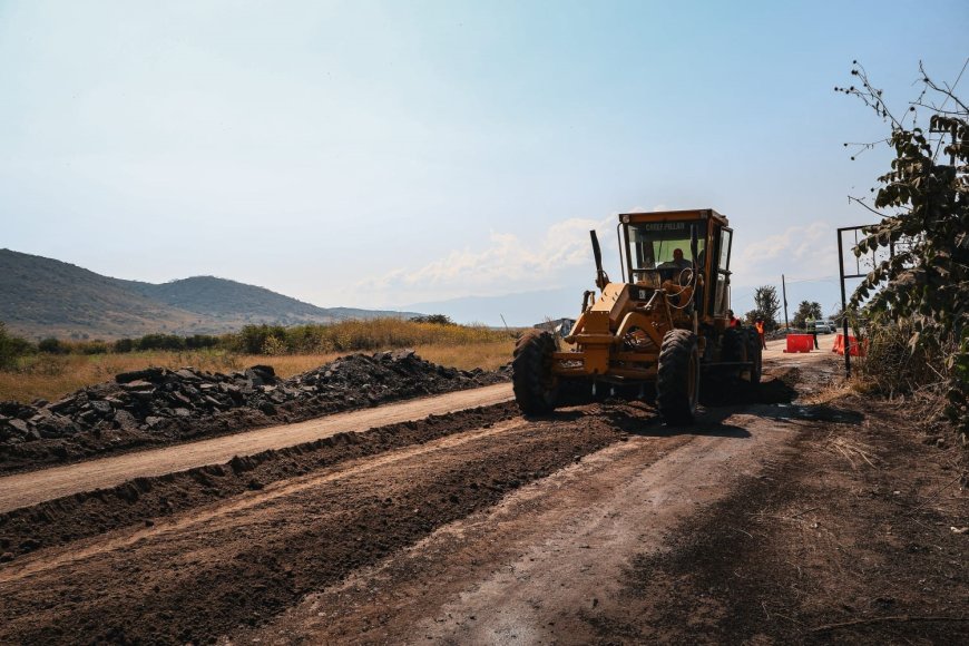 Se registran avances en la vía Chiverías-Puente de Ixtla