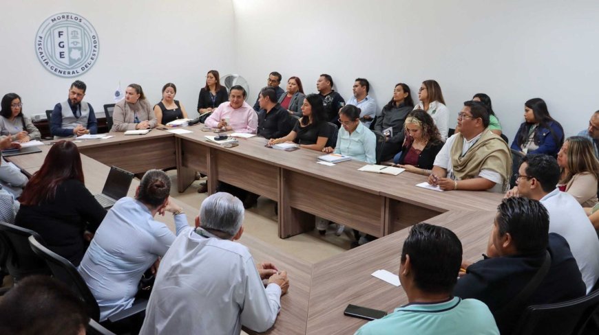 La FGE procura justicia para los  vulnerables con otras autoridades