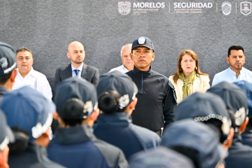 Contra el crimen, ya se cuenta con 120 nuevos policías para el estado