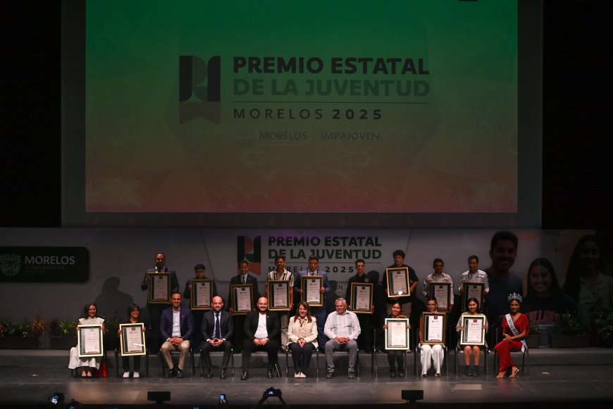 En Morelos se reconoce  el talento de los jóvenes