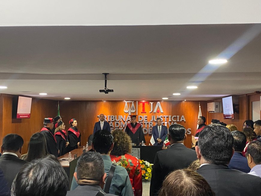 A puerta cerrada, rinde  informe titular del TJA