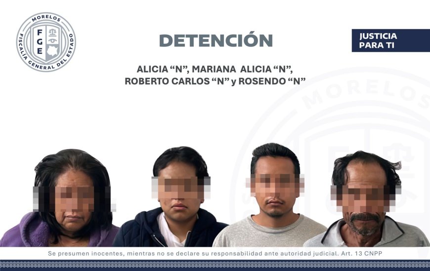 Caen 4 por drogas  en cateo en Cuautla