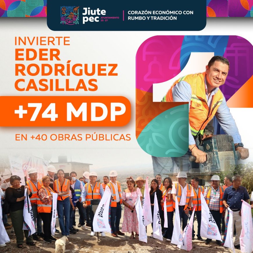 ¡Jiutepec avanza  con pasos firmes!