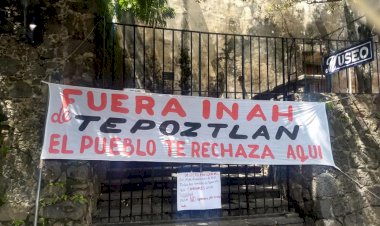 Conflicto en Tepoztlán y el  INAH por terrenos comunales