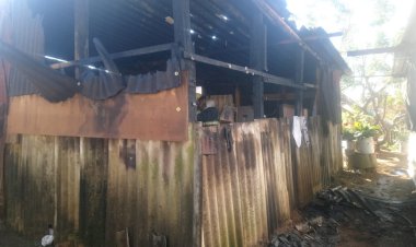 Atienden incendio en Chamilpa