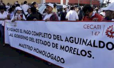 Continuarán paros de  maestros homologados