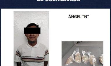 Cae como presunto responsable de delitos contra la salud