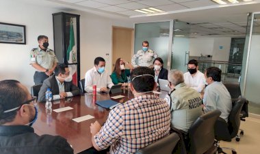 No hay rampa para  frenado; sólo retenes