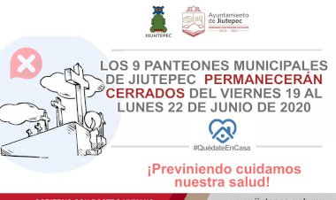Cerrados, los panteones de Jiutepec por día del padre