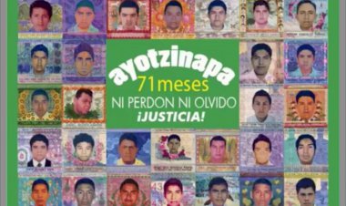 A casi 6 años, claman   por los 43 de Ayotzinapa