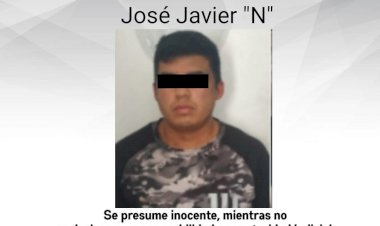 Por presunto robo a tienda, fue asegurado con todo y botín