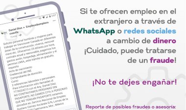 Reactivan alerta por ofertas fraudulentas de trabajo en EU