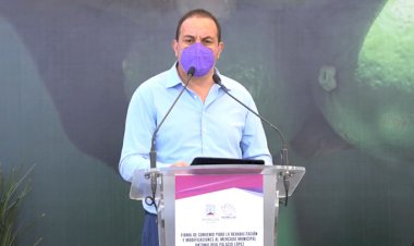 Inicia Cuauhtémoc Blanco rehabilitación del mercado municipal de Jojutla
