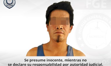 Como presunto culpable de violar  a sus propias hijas, fue detenido