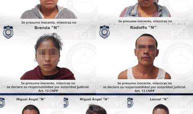 Siete presuntos secuestradores quedaron finalmente aprehendidos