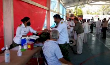 Se inició la segunda aplicación de  dosis anticovid en Puente de Ixtla