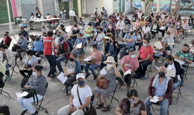 Exitosa, la vacunación en La  Lagunilla: Ayto. Cuernavaca