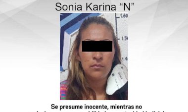 La pescaron por presunto robo en  Temixco; la entregaron a la ley