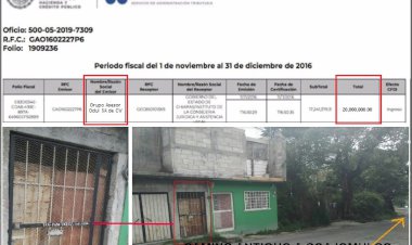 En Ocotepec, firma fantasma es parte de millonario fraude
